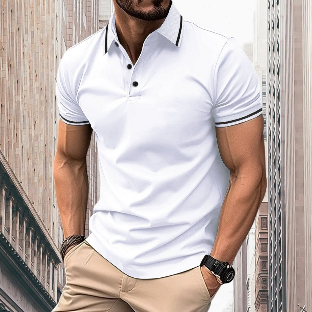 Oliver | Poloshirt Perfekte Passform, Fitterer Look